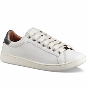 Ugg Women Comfort Milo Lace Up Leather Sneakers Keds Shoes sz 9